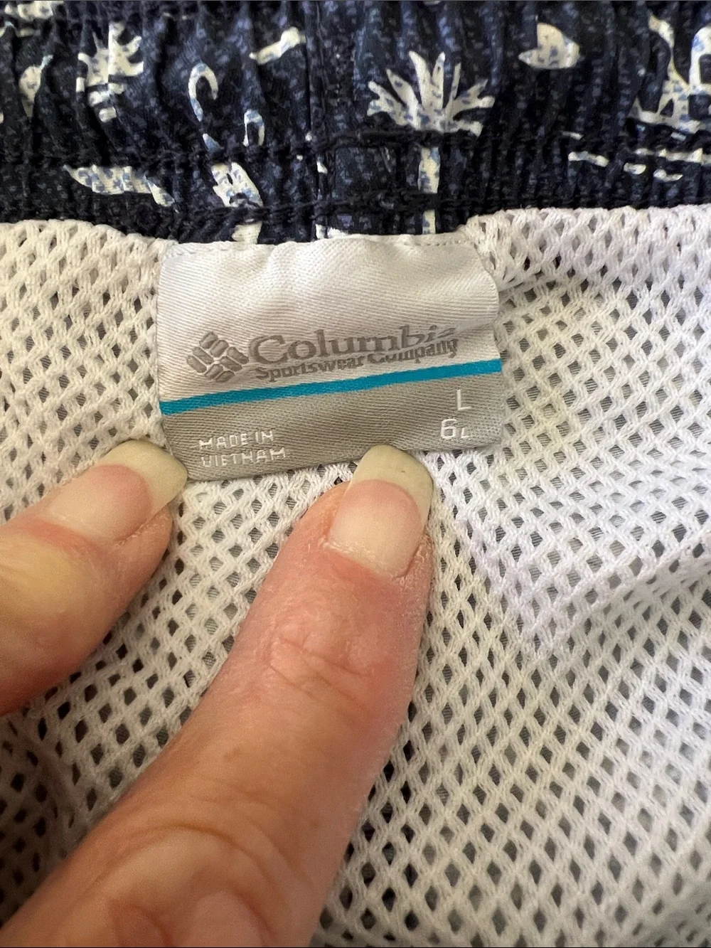 Columbia PFG Super Backcast Men's Swim Trunks Omni Shade UPF 50 Size L